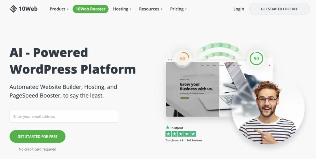 10Web : Le meilleur outil d'intelligence artificielle pour créer des sites WordPress