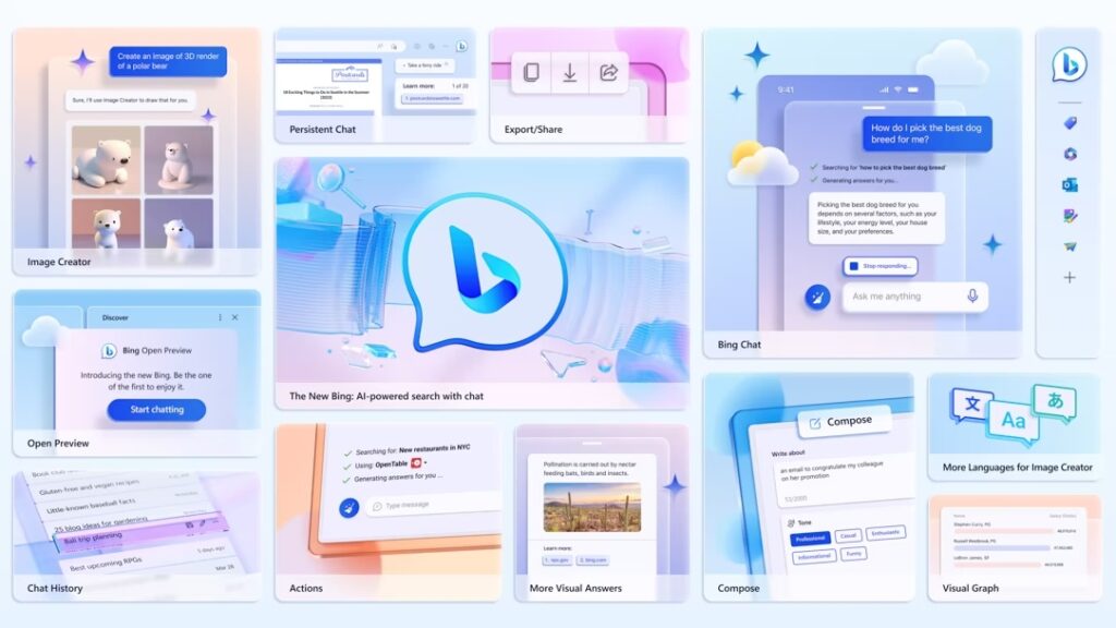 L'integration de Bing sur ChatGPT