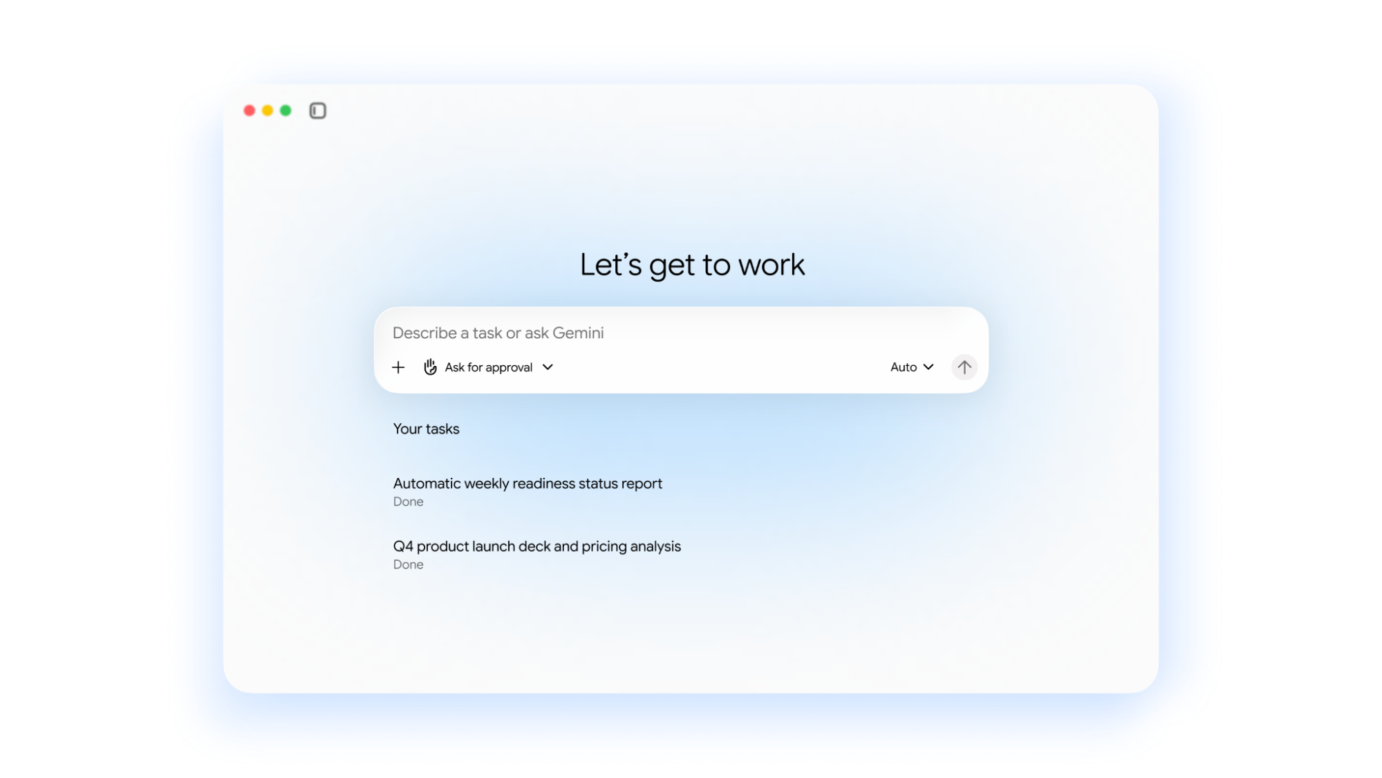 Diagramme officiel Gemini agent publié par Google Cloud