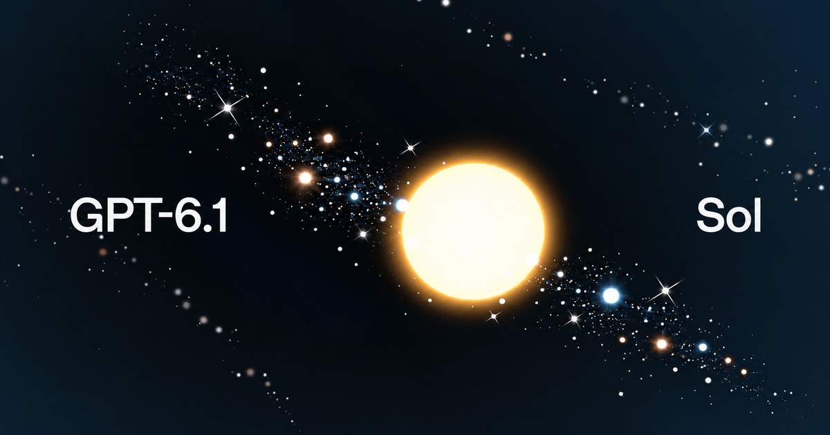 Illustration officielle de la fiche modèle GPT-6.1 Sol sur developers.openai.com