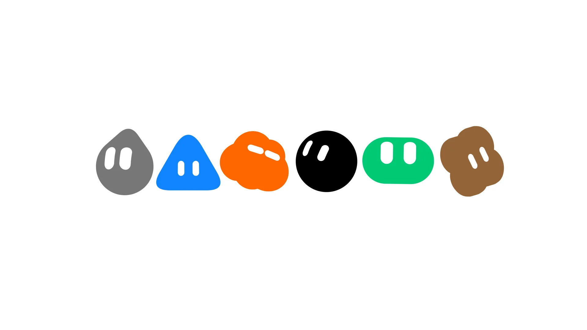 Illustration officielle xAI : six avatars d'agents Grok Bot